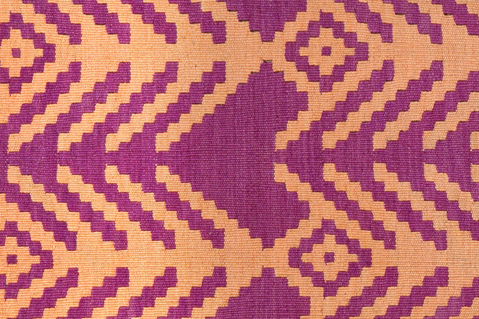 Kelim Gashgai — Handmade, 62x93 cm, Violett, 100% Virgin Wool | View 5