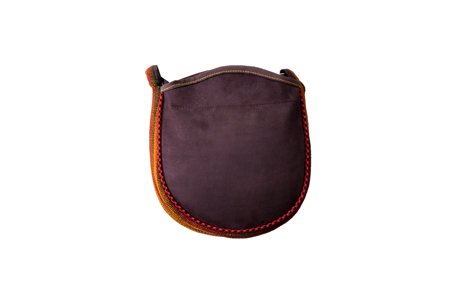 Kelim Bag Margaux — Handgefertigt, 27x27 cm, Bunt, 100% Virgin Wool | Detail view