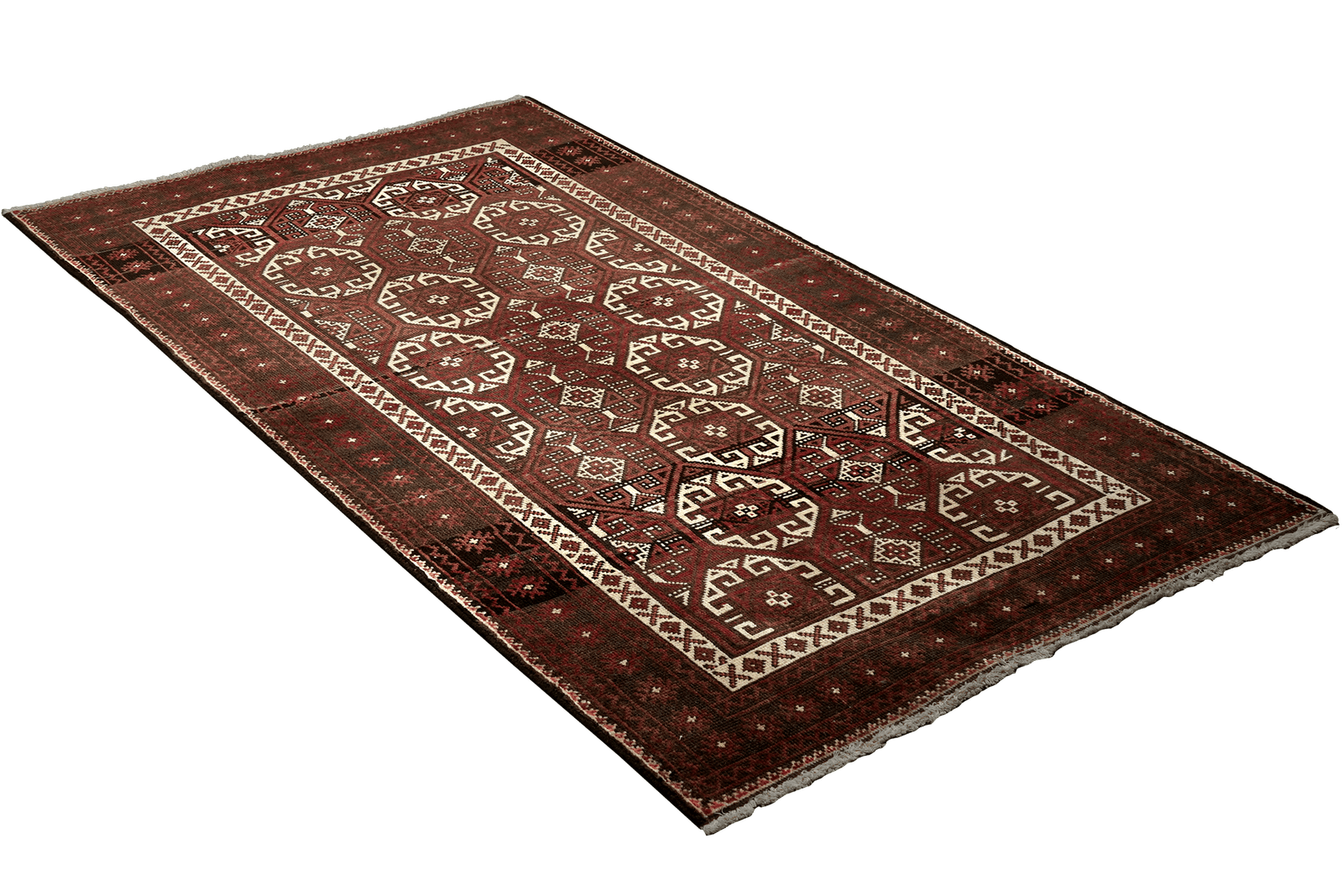 Heritage — Hand-knotted, 93x178 cm, Brown, 100% Virgin Wool | View 4
