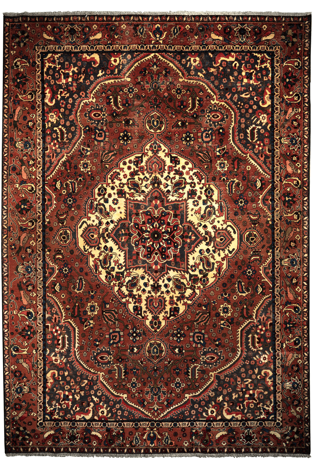 Heritage — Hand-knotted, 209x300 cm, Red, 100% Virgin Wool | Main view
