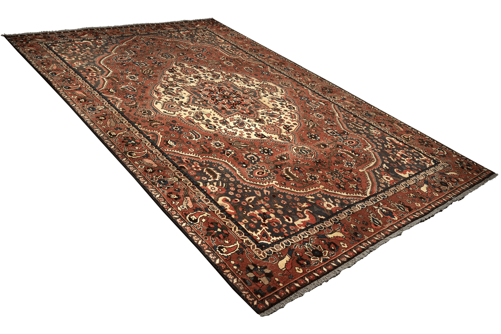 Heritage — Hand-knotted, 209x300 cm, Red, 100% Virgin Wool | View 4