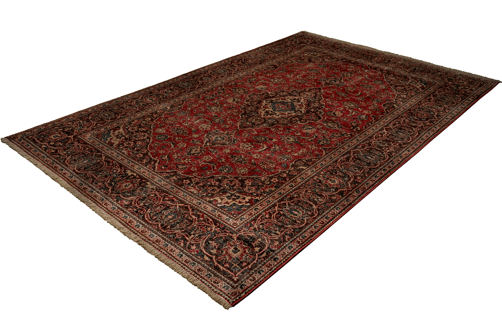 Heritage — Hand-knotted, 192x291 cm, Red, 100% Virgin Wool | View 5