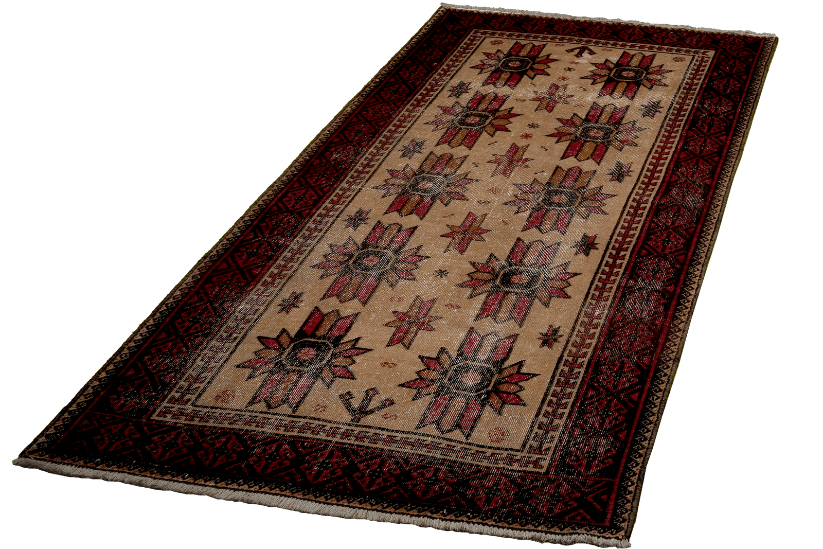 Heritage — Hand-knotted, 99x195 cm, Brown, 100% Virgin Wool | View 5