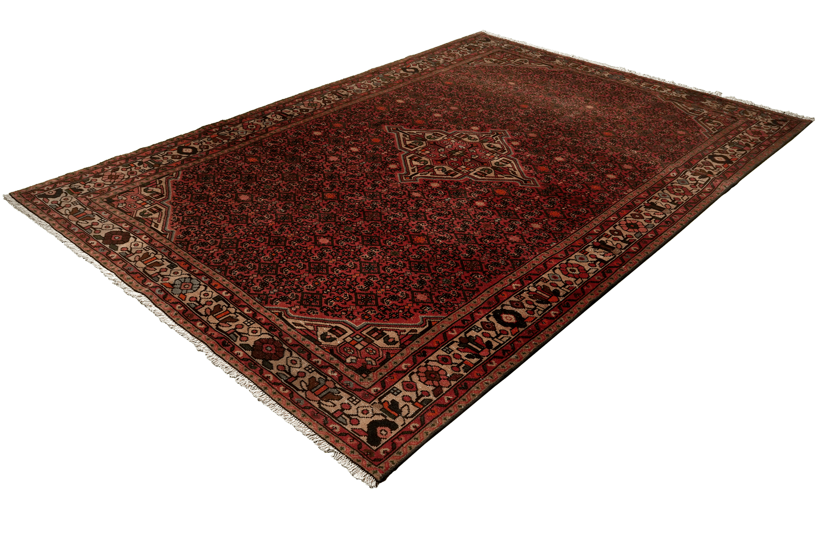 Heritage — Hand-knotted, 199x280 cm, Red, 100% Virgin Wool | View 5