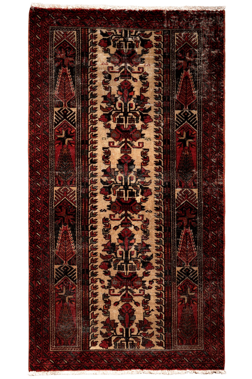 Heritage — Hand-knotted, 98x182 cm, Brown, 100% Virgin Wool | Main view