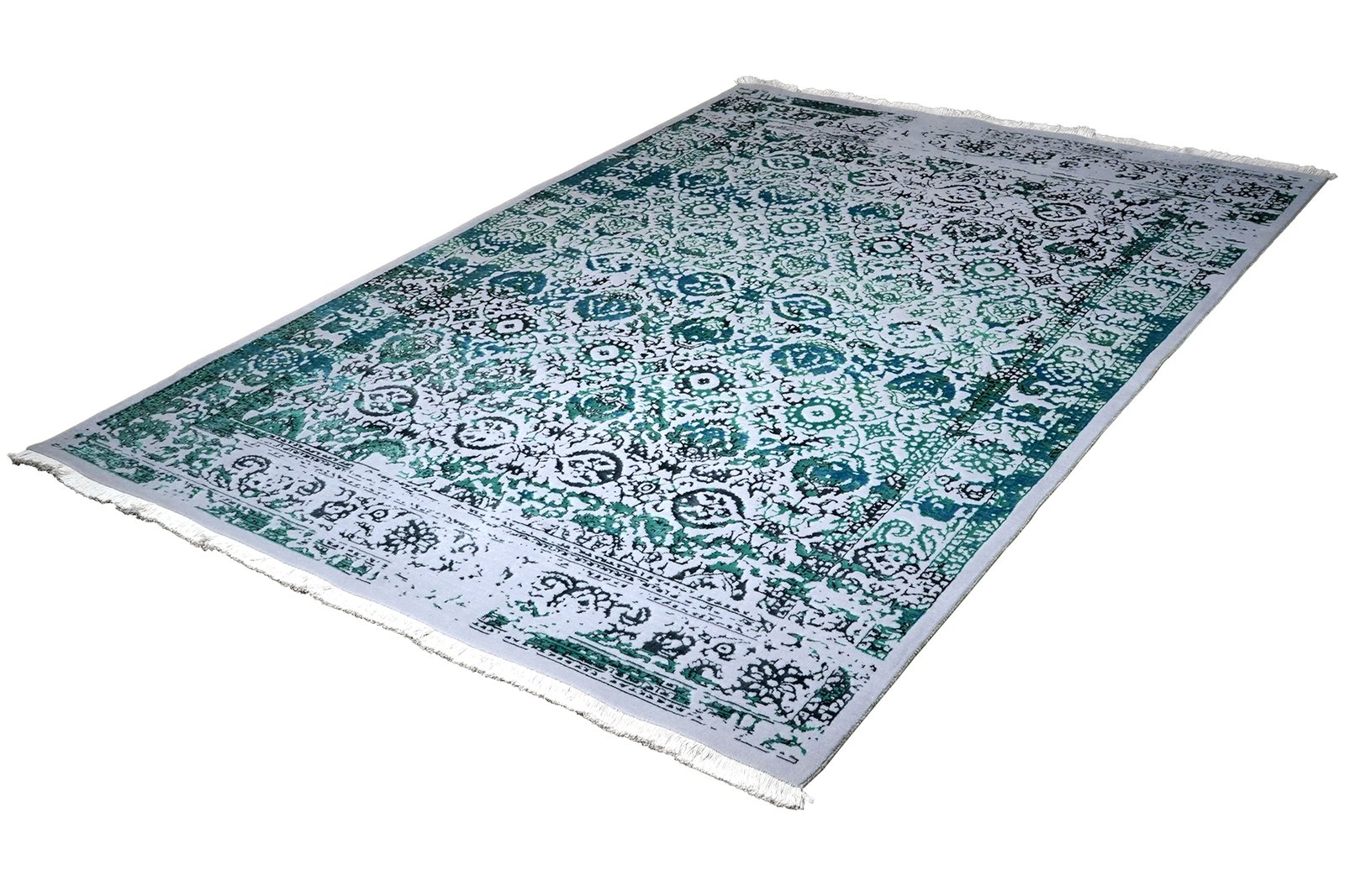 Paradayda — Hand-knotted, 173x238 cm, Blue, 80% Viskose, 20% Baumwolle | View 5