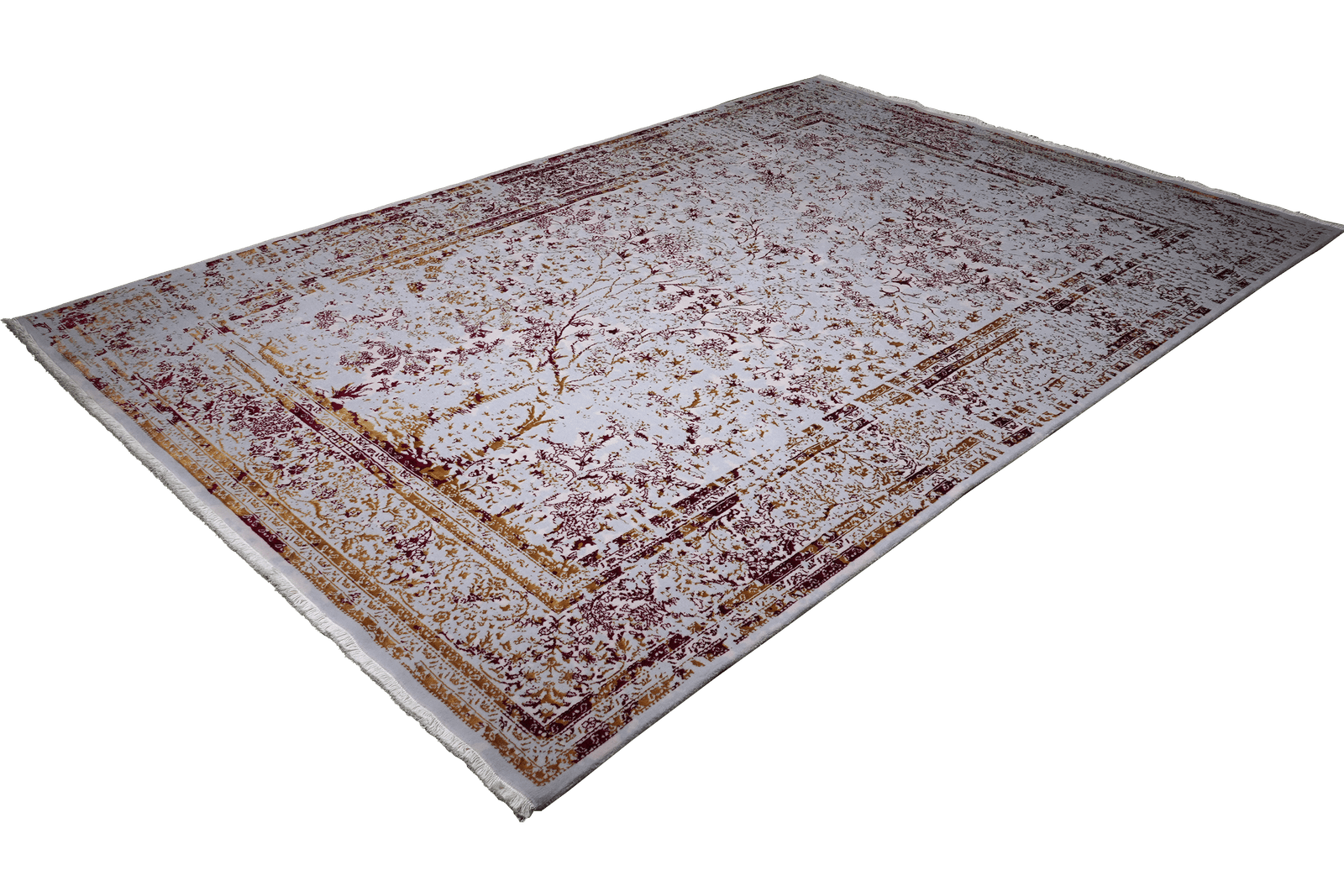 Paradayda — Hand-knotted, 203x297 cm, Violett, 70% Baumwolle, 30% Viskose | View 5