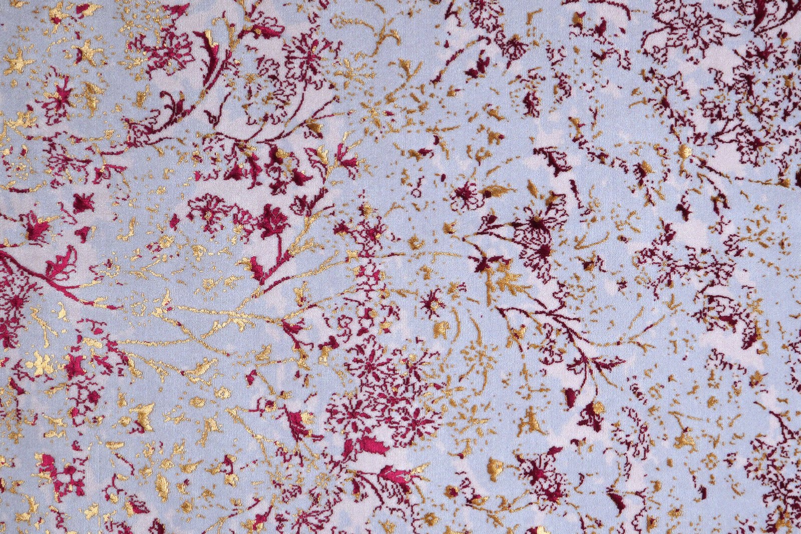 Paradayda — Hand-knotted, 203x297 cm, Violett, 70% Baumwolle, 30% Viskose | View 6