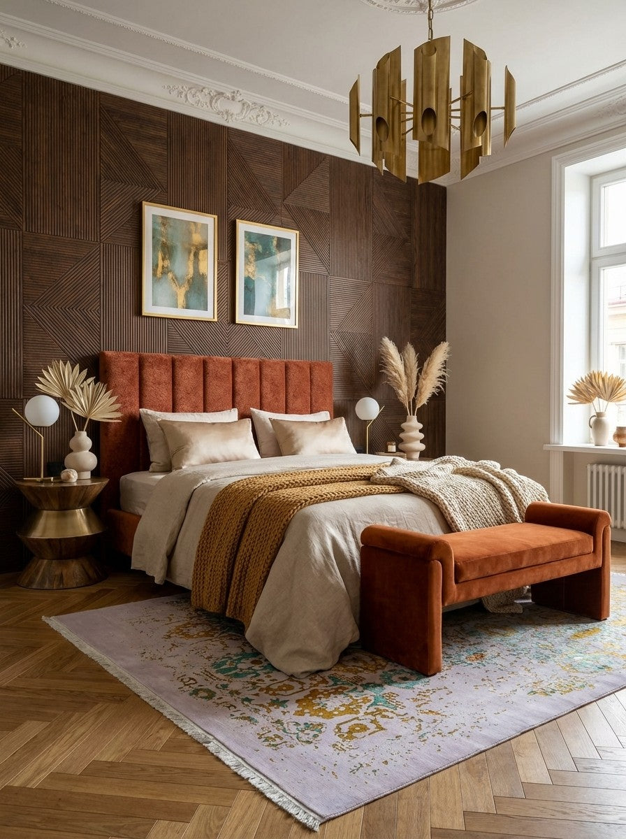 Paradayda — Hand-knotted, 204x298 cm, Beige, 50% Baumwolle, 50% Viskose | Back view