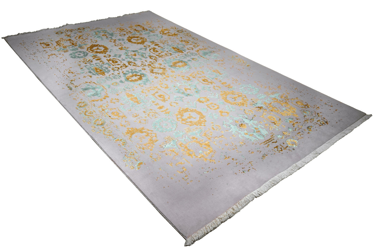 Paradayda — Hand-knotted, 204x298 cm, Beige, 50% Baumwolle, 50% Viskose | View 4