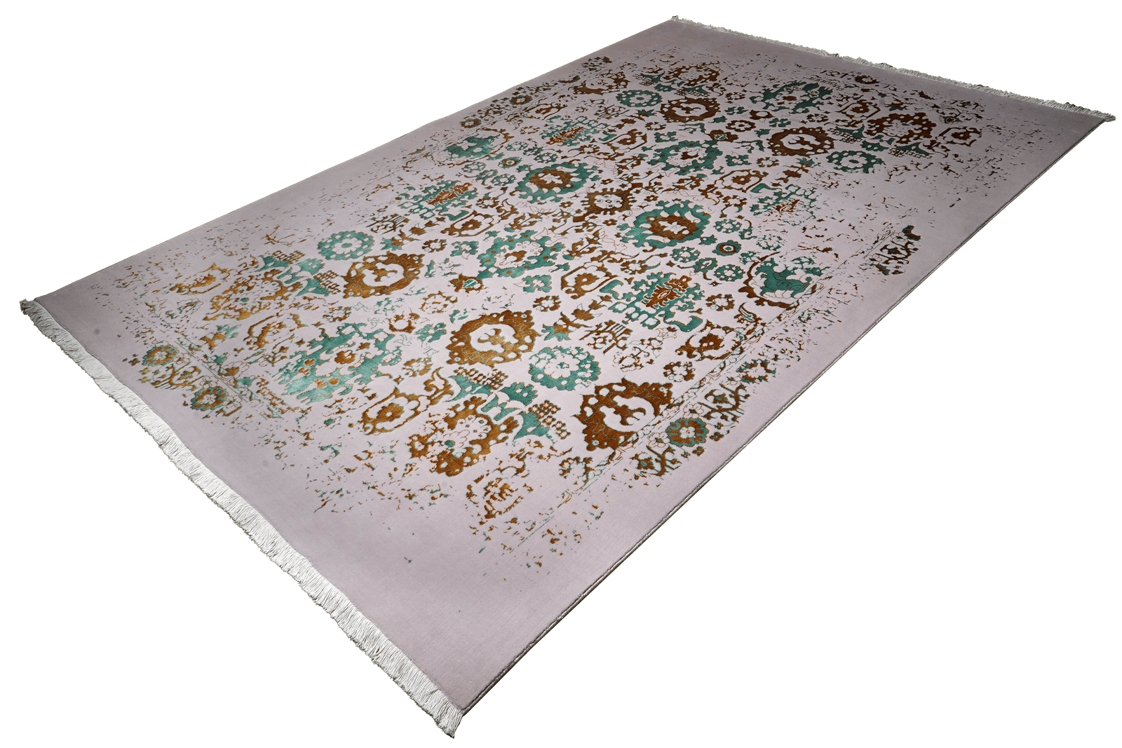 Paradayda — Hand-knotted, 204x298 cm, Beige, 50% Baumwolle, 50% Viskose | View 5