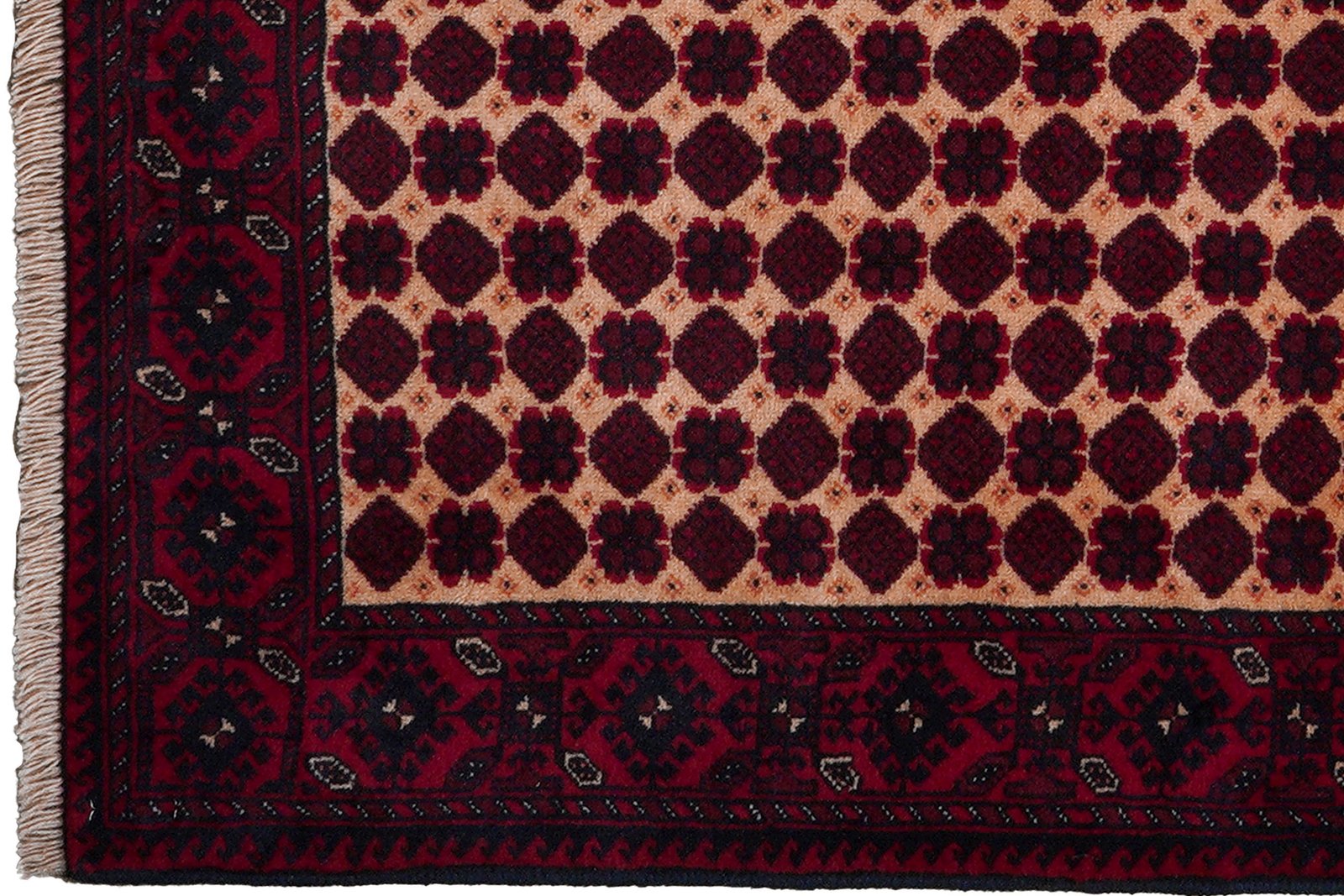 Belutch — Hand-knotted, 92x152 cm, Beige, 100% Virgin Wool | View 3
