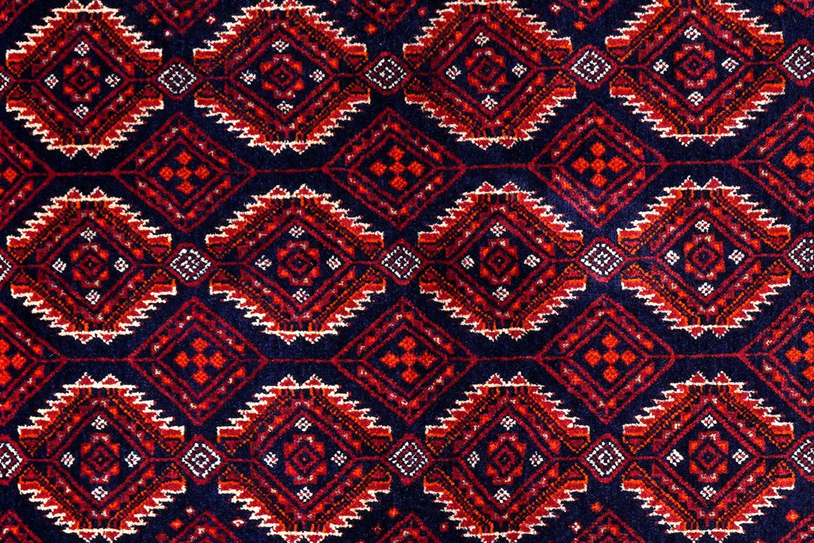 Belutch — Hand-knotted, 87x173 cm, Blue, 100% Virgin Wool | View 6
