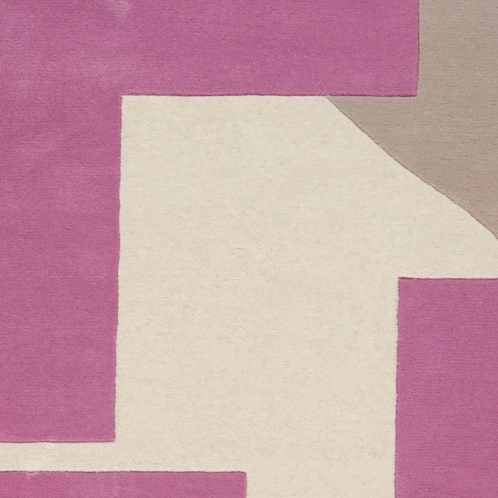 Milo — Hand-knotted, 240x170 cm, Violett, 50% Schurwolle, 50% Viskose | View 4
