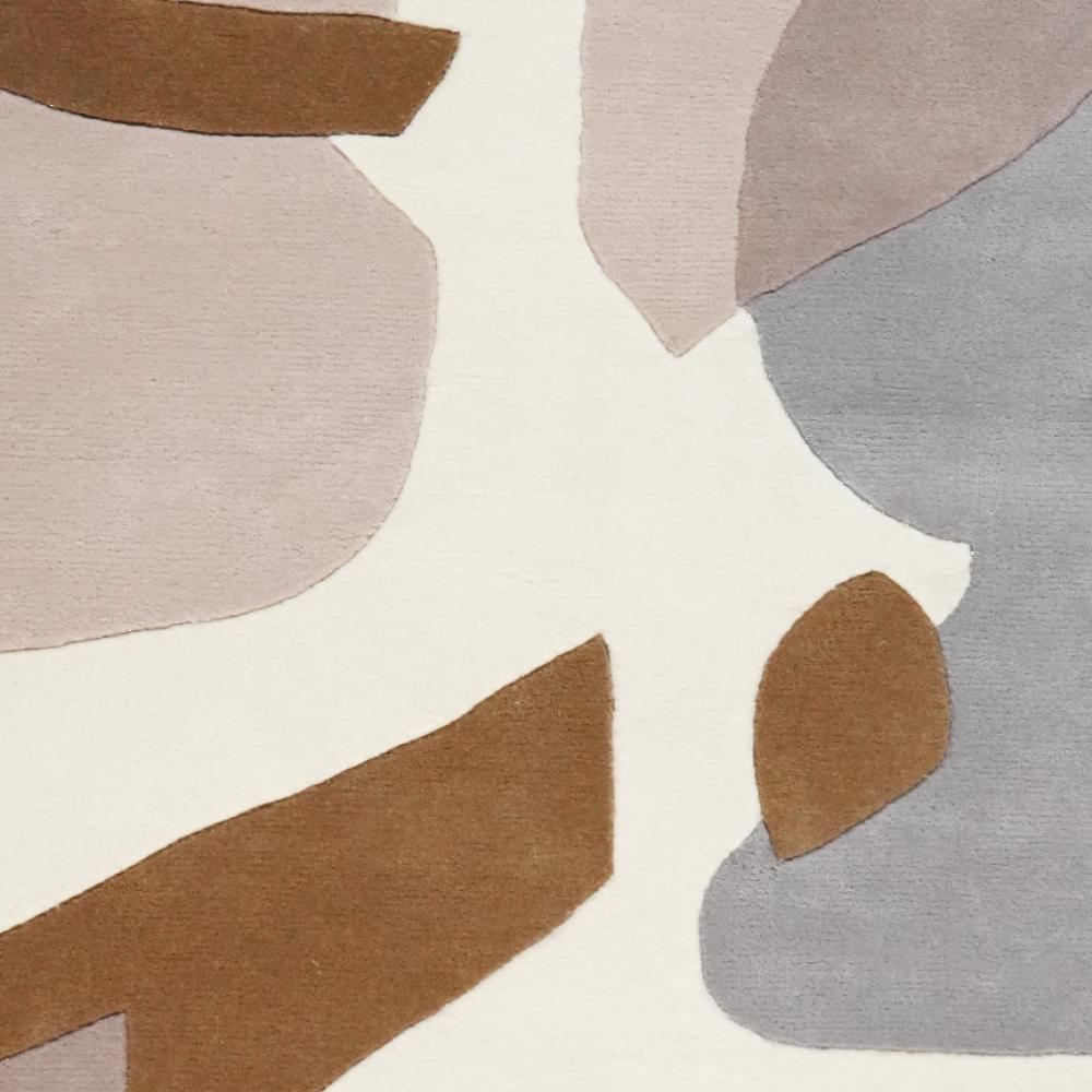 Desert Dune — Hand-knotted, 180x120 cm, Beige, 100% Virgin Wool | View 4