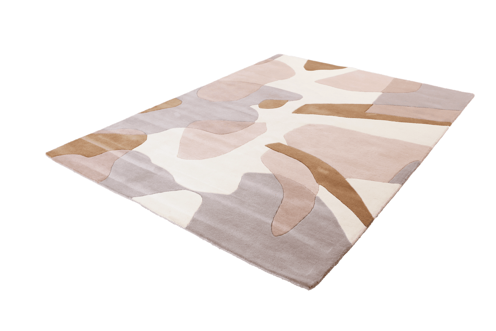 Desert Dune — Hand-knotted, 180x120 cm, Beige, 100% Virgin Wool | View 6