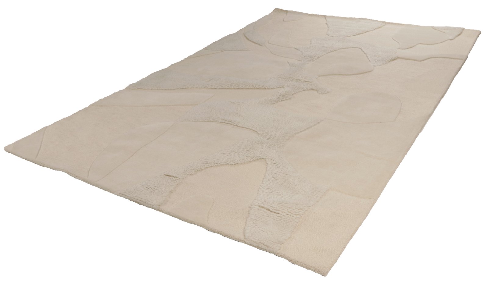 Desert Dune — Hand-knotted, 300x200 cm, Beige, 100% Virgin Wool | View 4