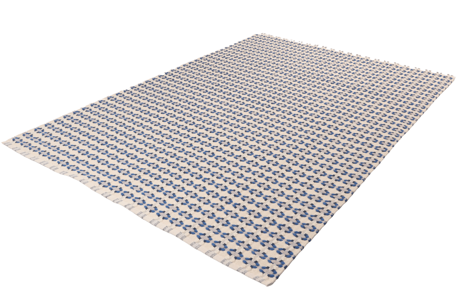 Dhurrie — Handmade, 230x160 cm, Beige, 40% Schurwolle, 60% Baumwolle | View 6