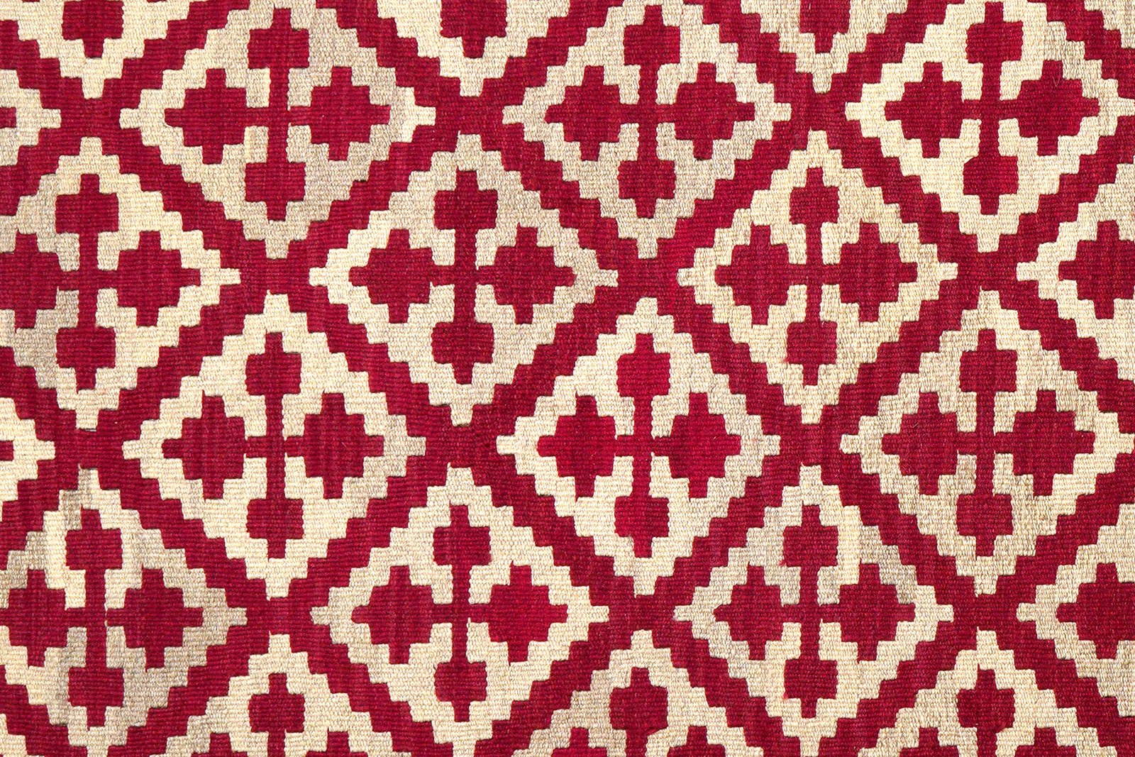 Kelim Gashgai — Handmade, 174x235 cm, Red, 100% Virgin Wool | View 5