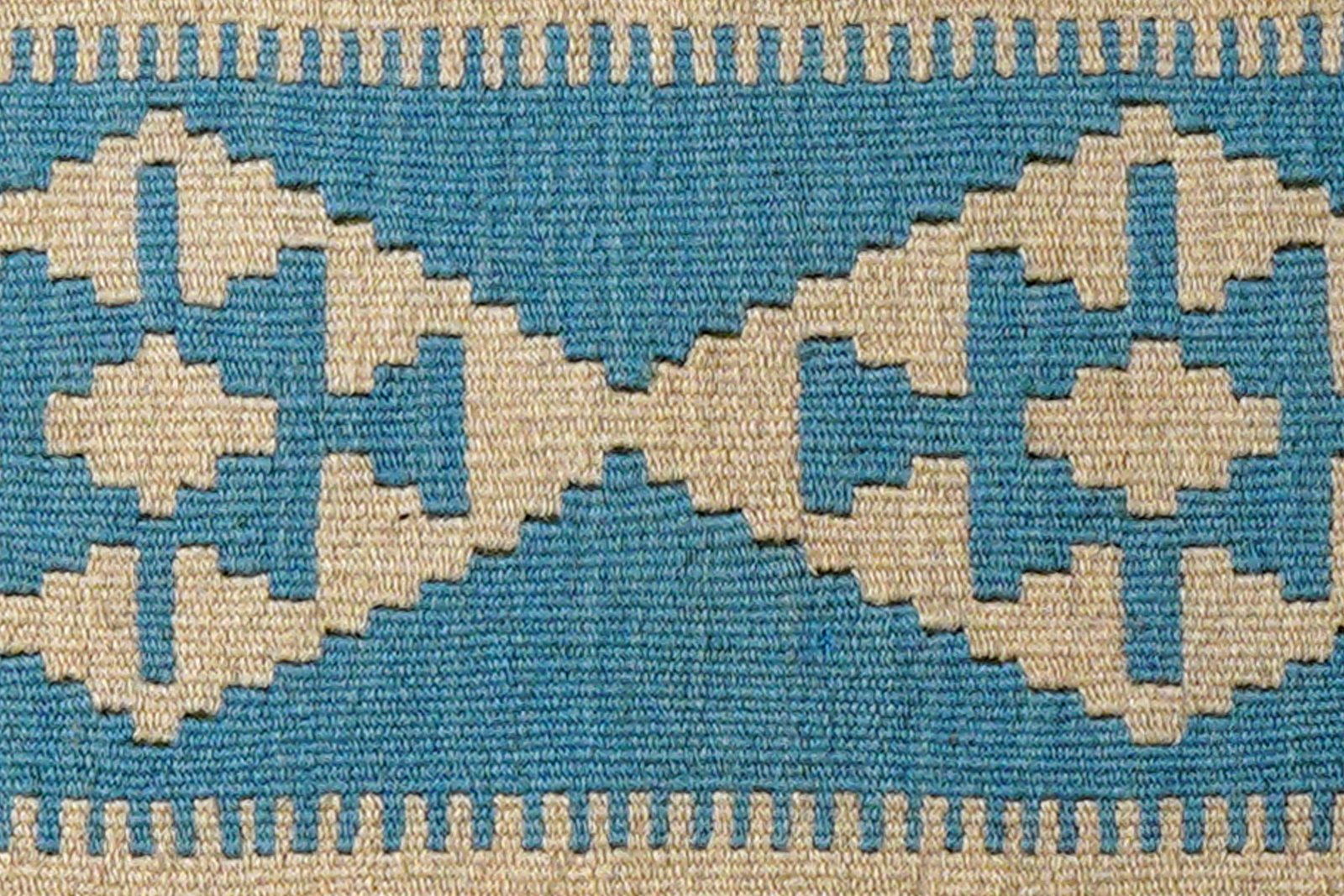 Kelim Gashgai — Handmade, 61x93 cm, Beige, 100% Virgin Wool | View 5