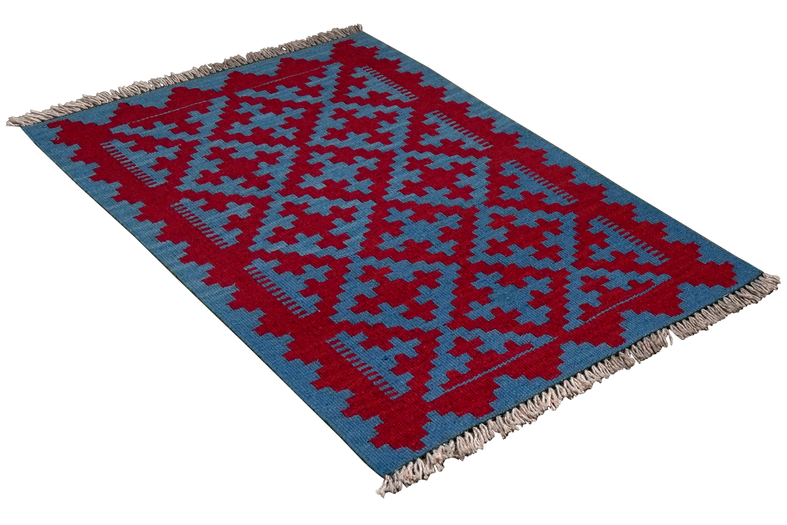 Kelim Gashgai — Handgefertigt, 89x60 cm, Bunt, 100% Virgin Wool | View 5