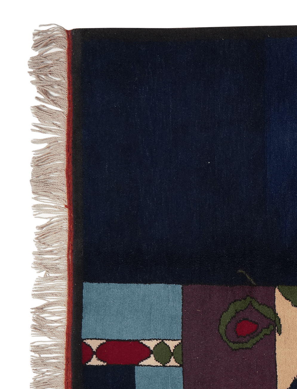 Konya — Hand-knotted, 148x192 cm, Blue, 100% Virgin Wool | View 3