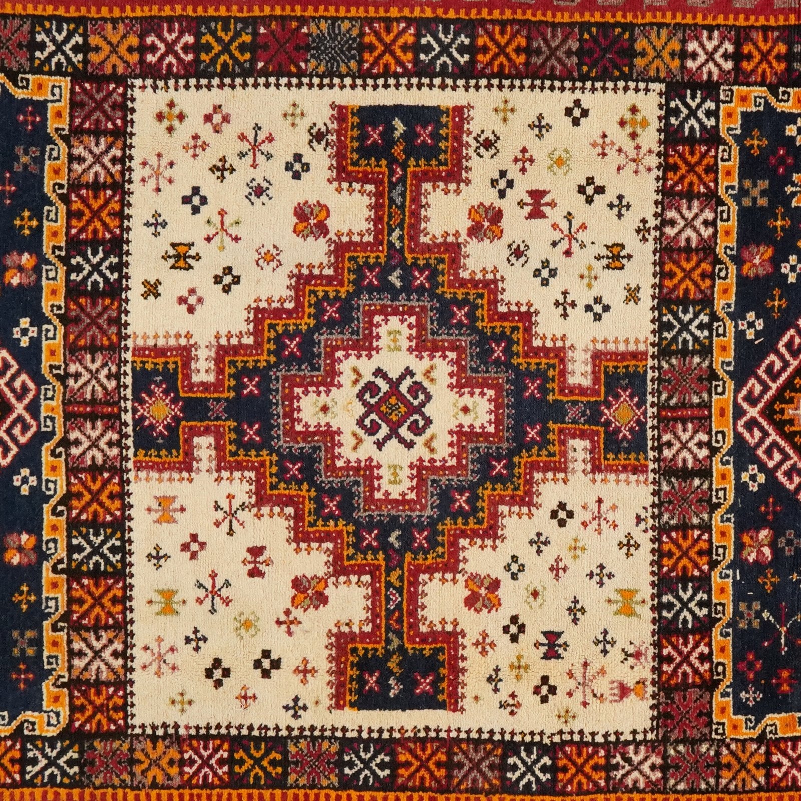 Ouzguit — Hand-knotted, 211x336 cm, Brown, 100% Virgin Wool | View 4