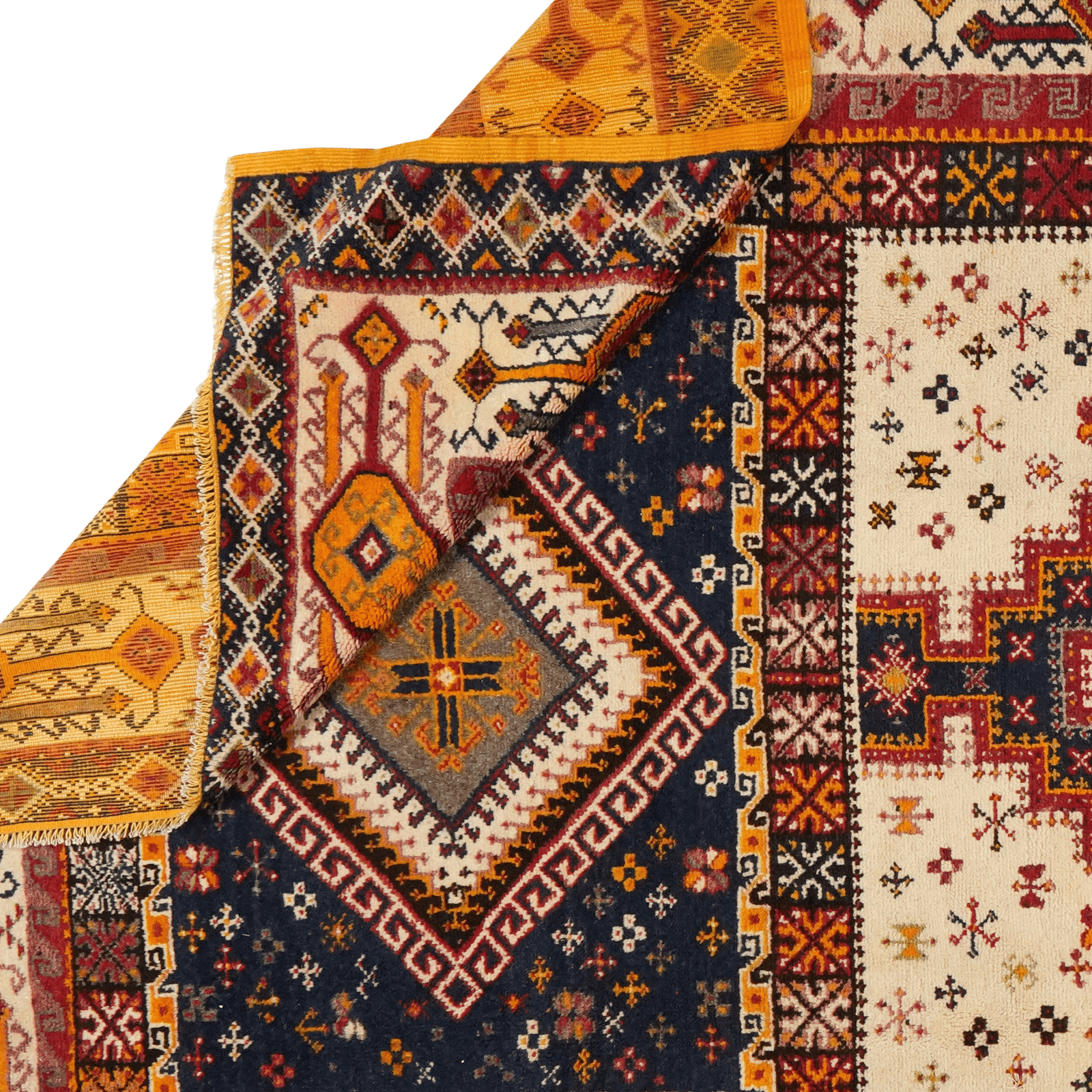 Ouzguit — Hand-knotted, 211x336 cm, Brown, 100% Virgin Wool | View 6