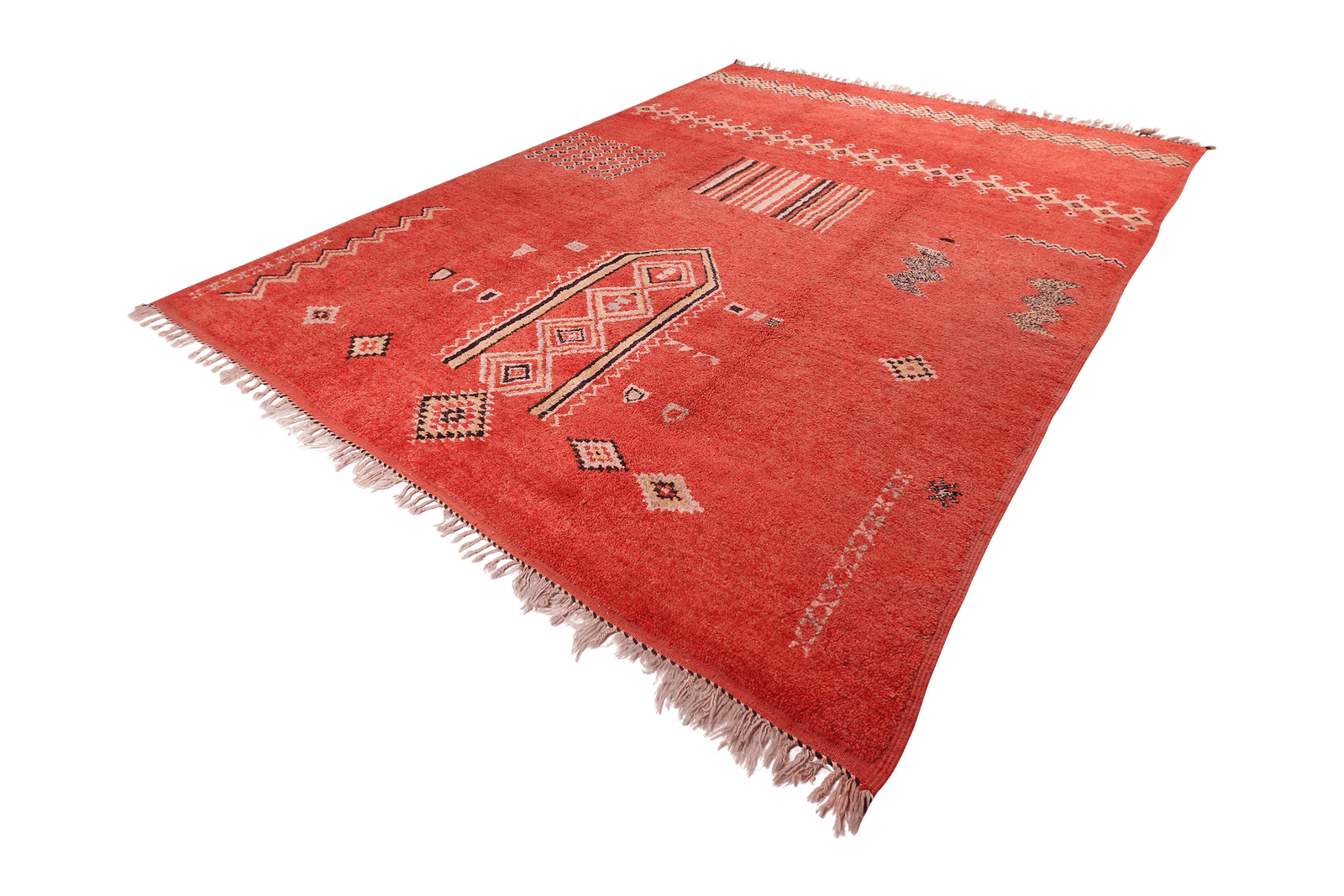 Mrirt — Hand-knotted, 254x326 cm, Red, 100% Virgin Wool | View 5