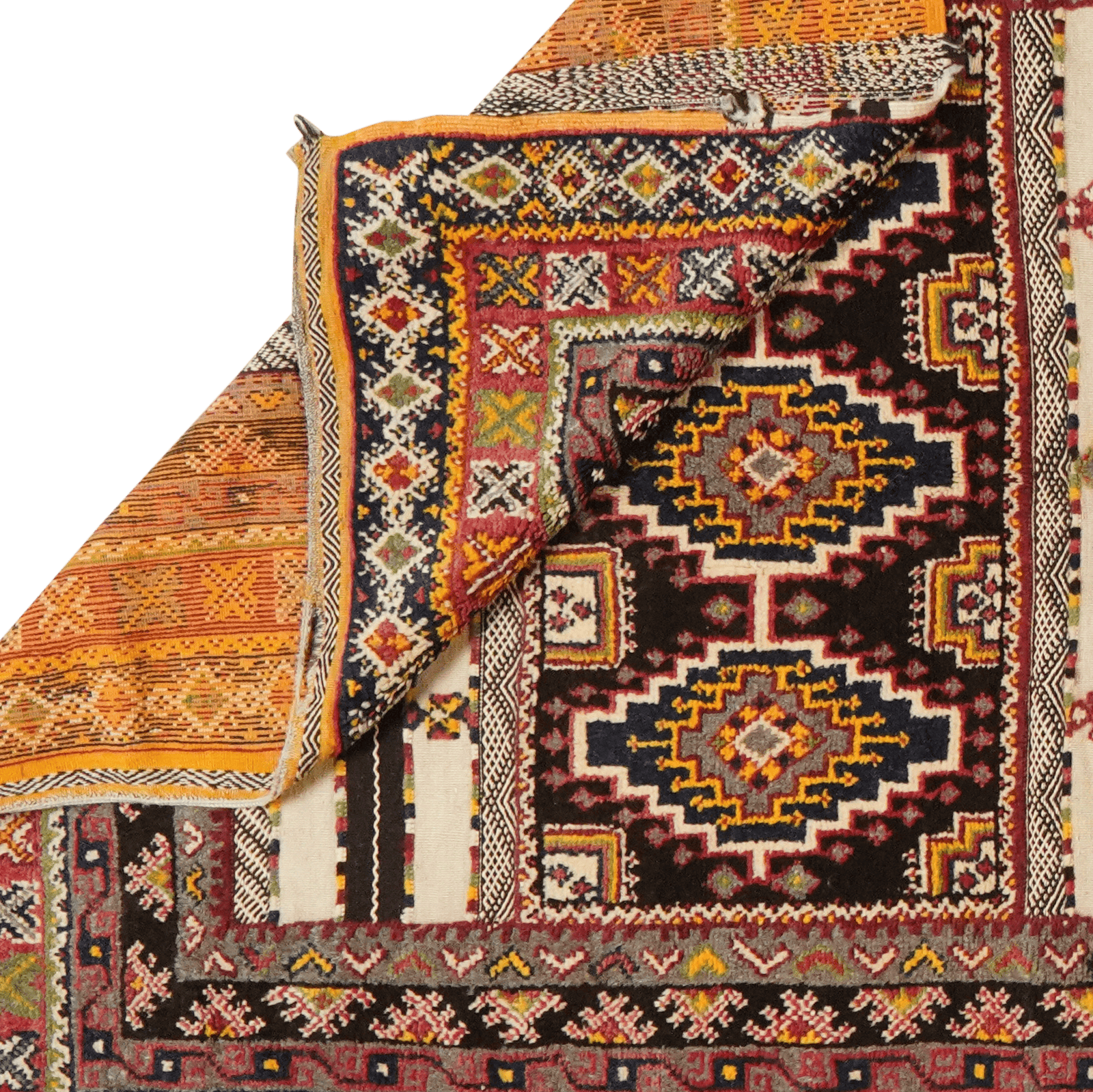 Ouzguit — Hand-knotted, 153x329 cm, Multicolor, 100% Virgin Wool | View 6