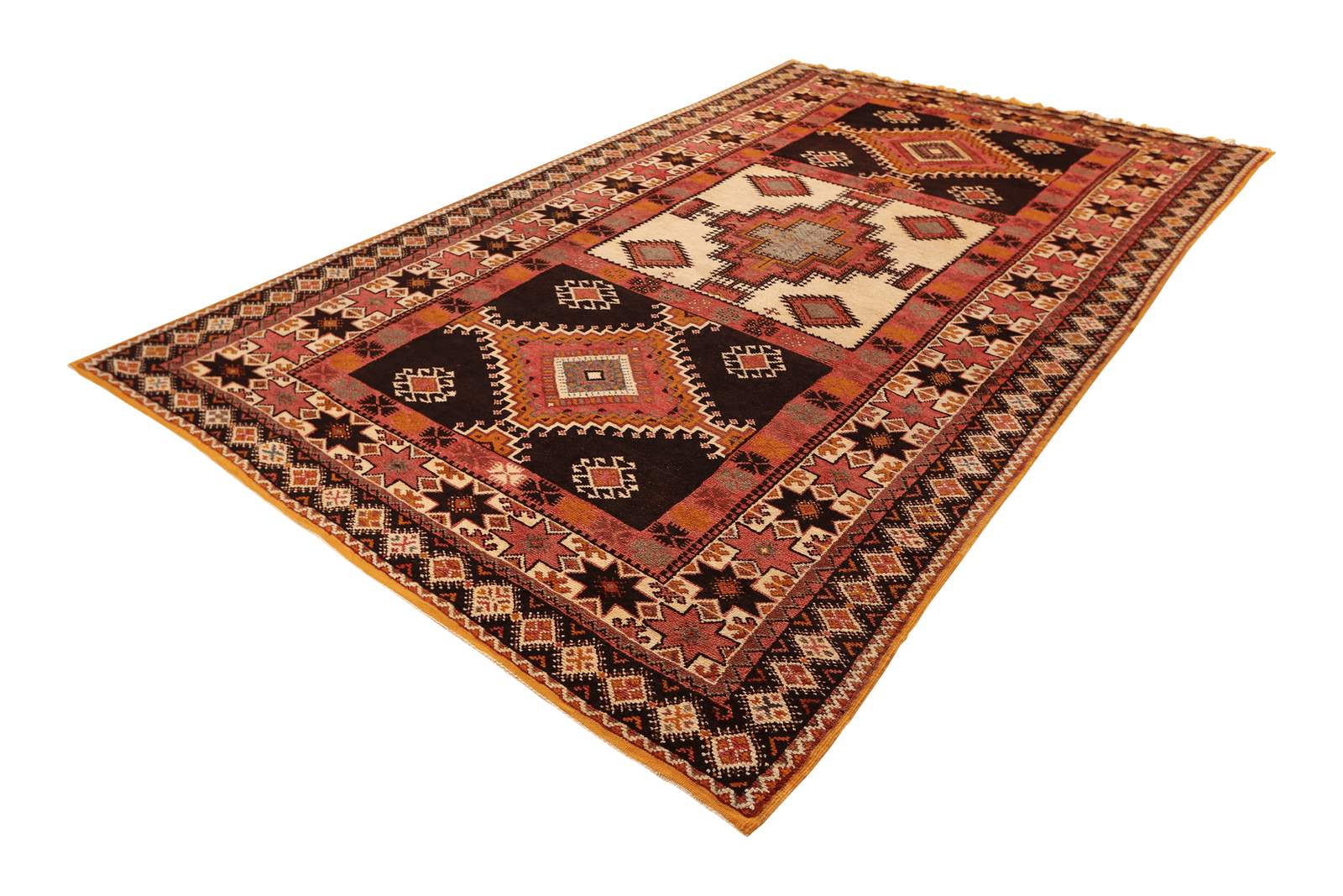 Ouzguit — Hand-knotted, 201x330 cm, Multicolor, 100% Virgin Wool | View 5