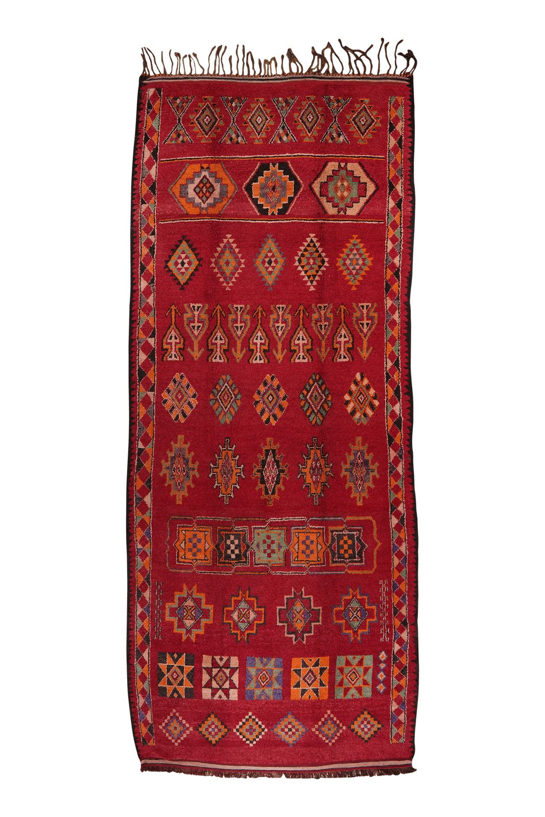 Haouz De Marrakech — Hand-knotted, 205x500 cm, 100% Virgin Wool | Main view