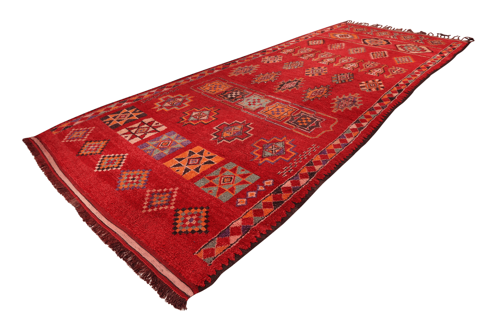 Haouz De Marrakech — Hand-knotted, 205x500 cm, 100% Virgin Wool | View 5