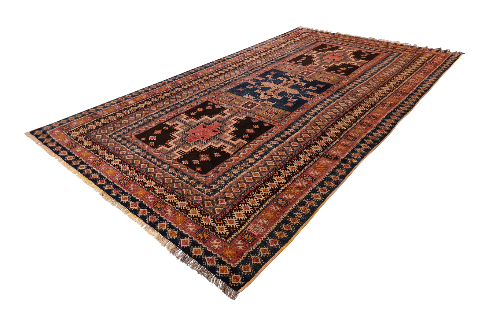 Ouzguit Fatina — Handgefertigt, 376x210 cm, 100% Virgin Wool | View 5