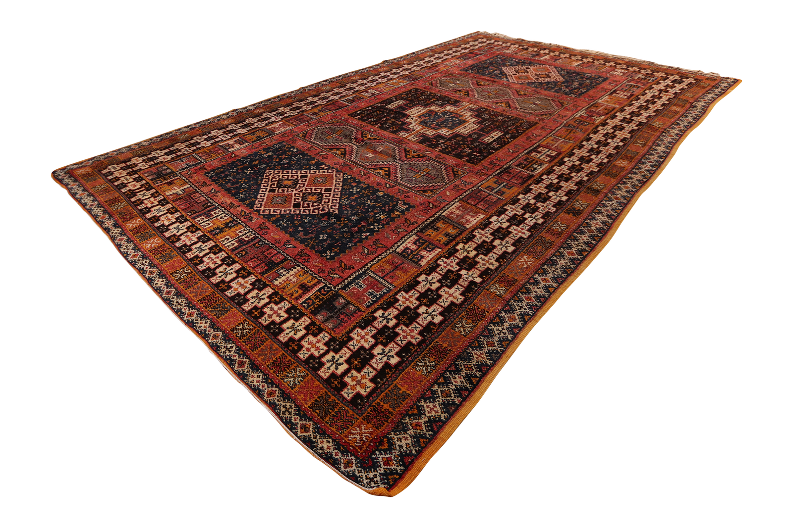 Ouzguit Lanika — Handgefertigt, 440x258 cm, 100% Virgin Wool | View 6