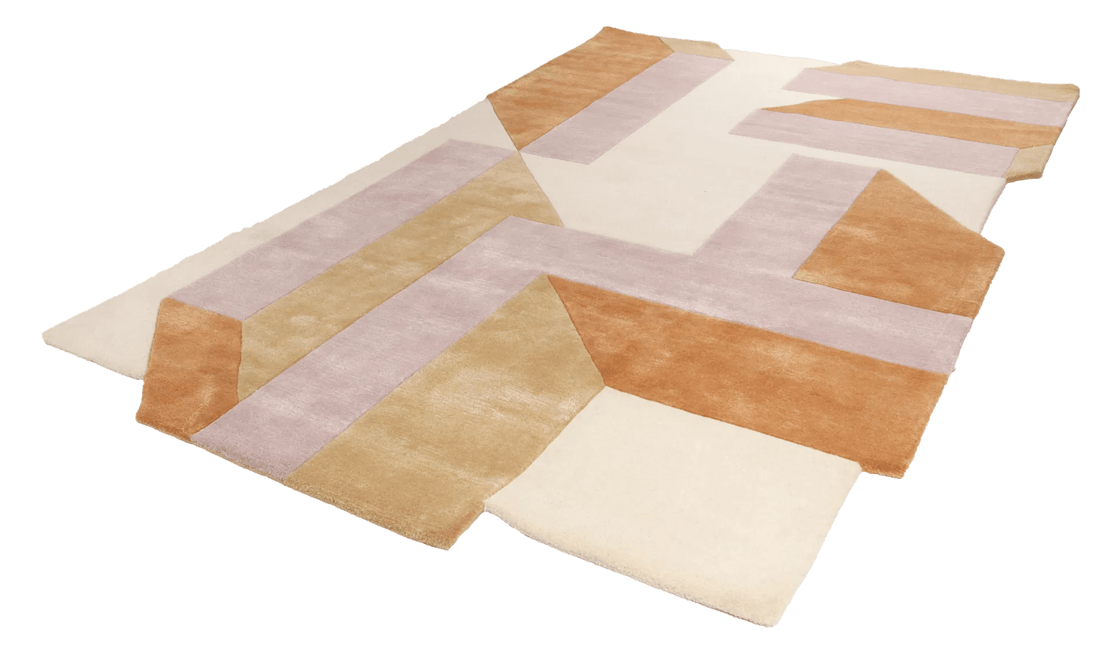 Milo — Hand-knotted, 150x200 cm, Violett, 50% Schurwolle, 50% Viskose | View 6