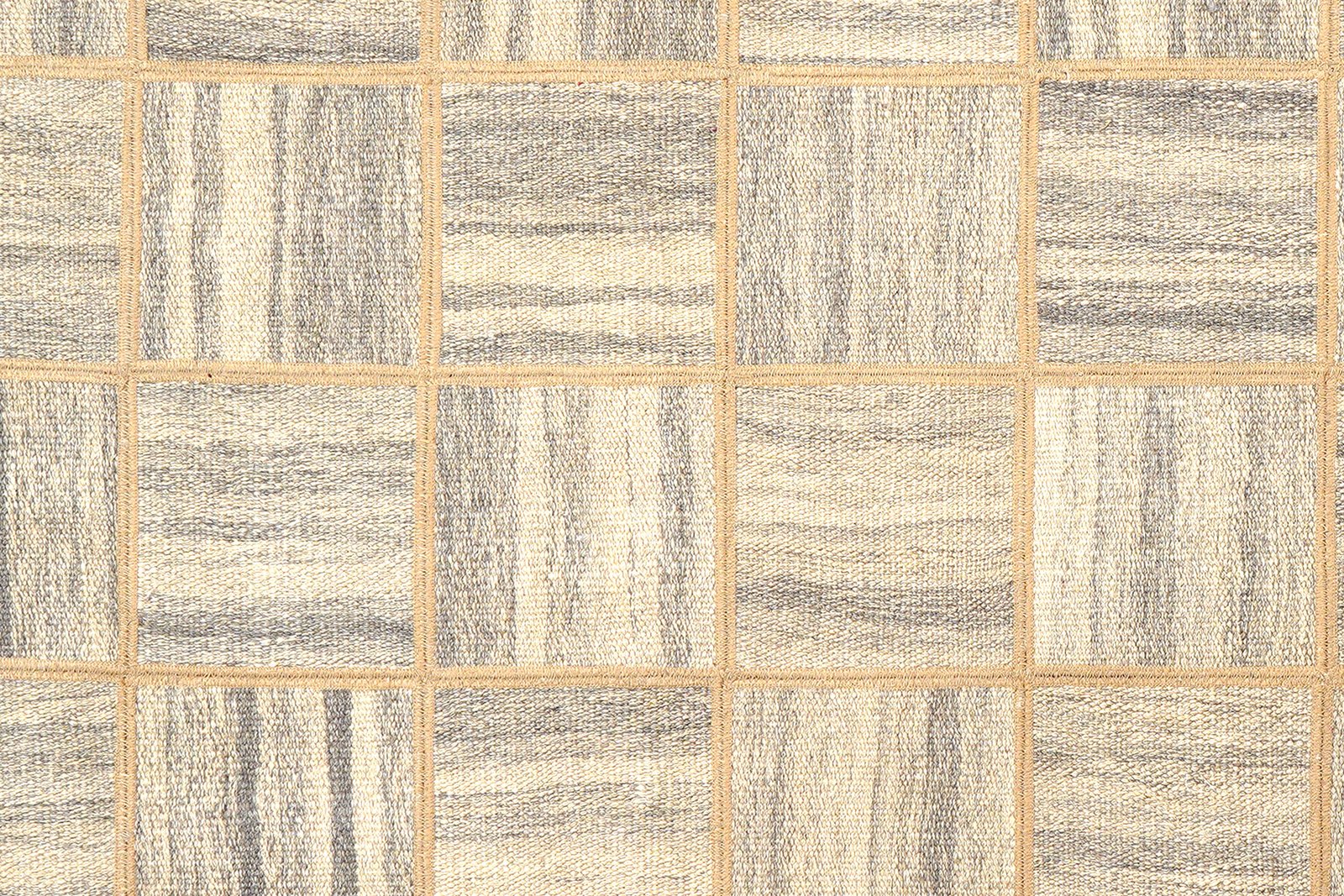 Kelim Tekkeh — Handmade, 150x200 cm, Beige, 100% Virgin Wool | View 5