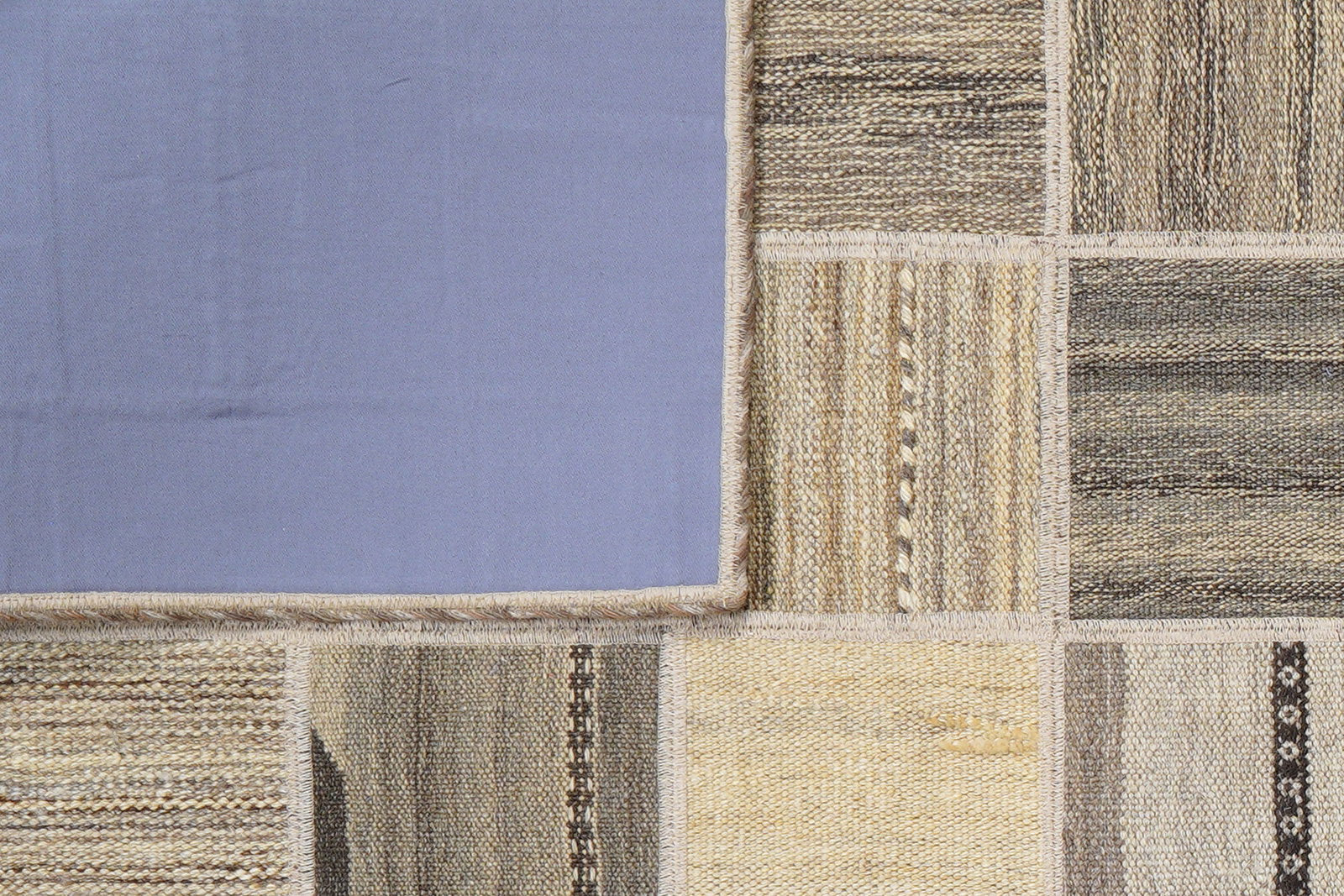Kelim Tekkeh — Handgefertigt, 200x150 cm, Beige, 100% Virgin Wool | View 6
