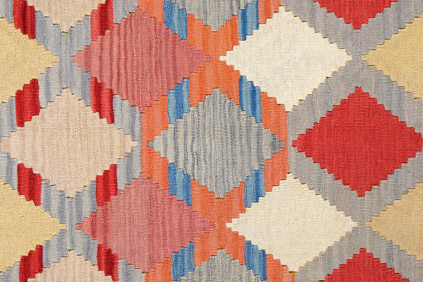 Kelim Gashgai — Handgefertigt, 207x156 cm, Bunt, 100% Virgin Wool | View 6