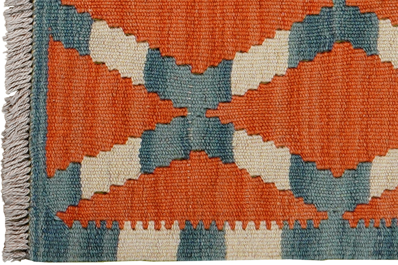 Kelim Gashgai — Handgefertigt, 64x45 cm, Bunt, 100% Virgin Wool | View 4