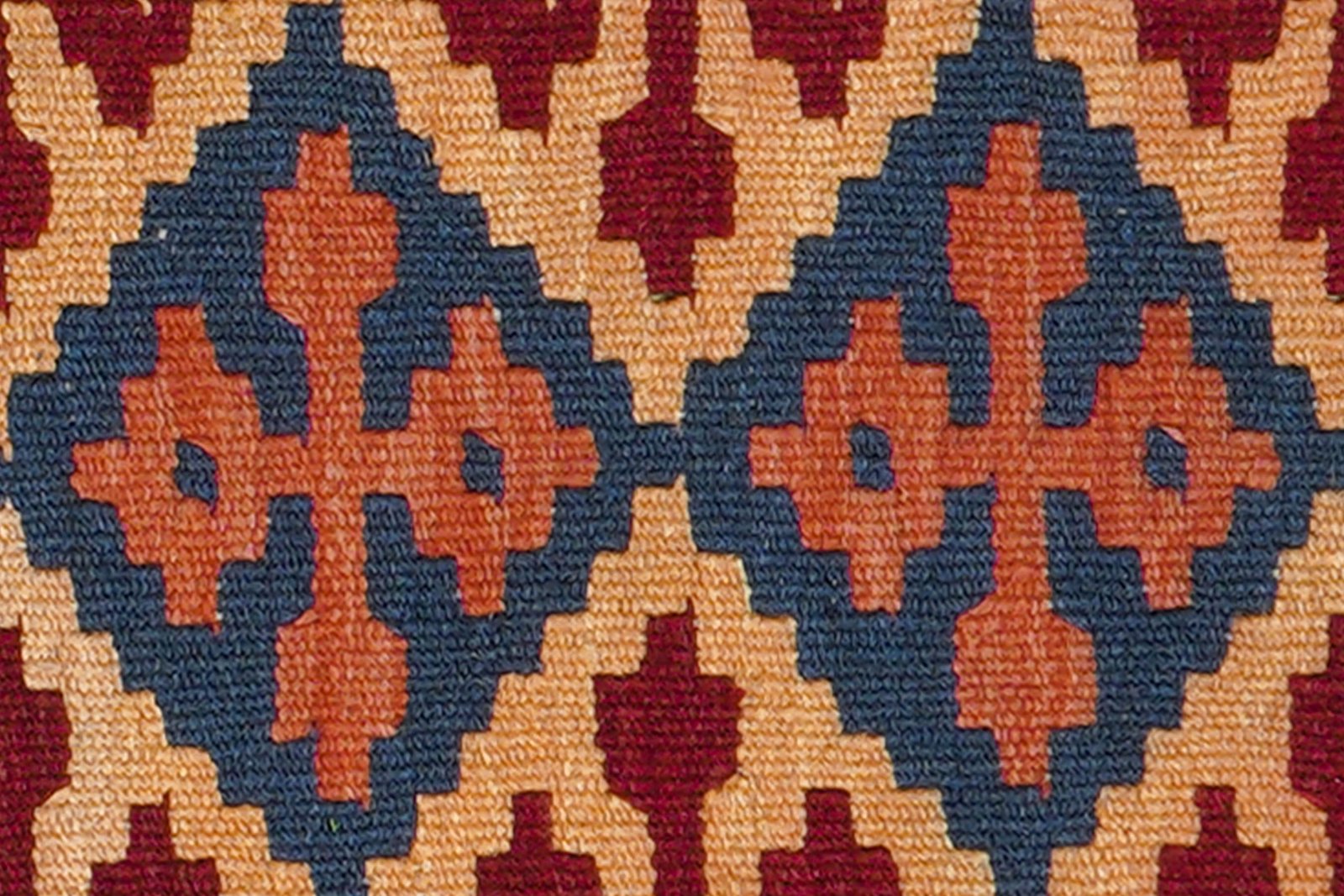 Kelim Gashgai — Handmade, 45x64 cm, Multicolor, 100% Virgin Wool | View 5