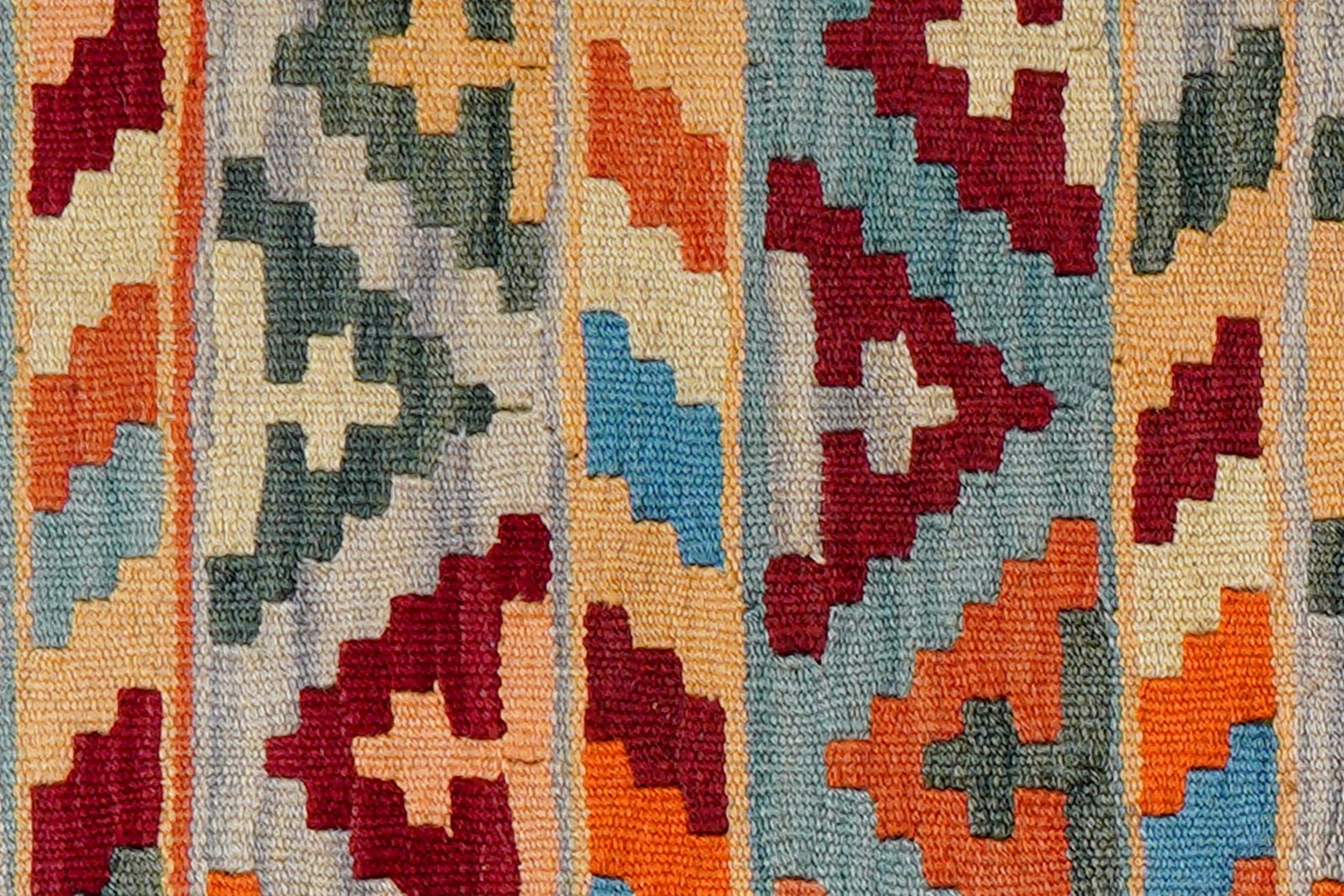 Kelim Gashgai — Handmade, 62x86 cm, Multicolor, 100% Virgin Wool | View 5