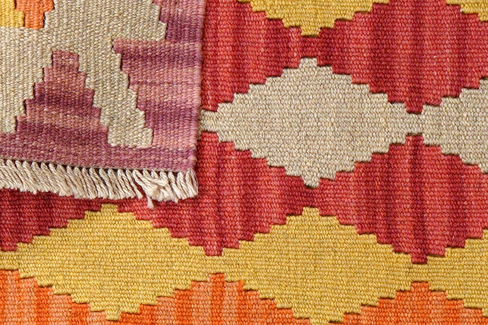 Kelim Gashgai — Handmade, 63x86 cm, Multicolor, 100% Virgin Wool | View 6
