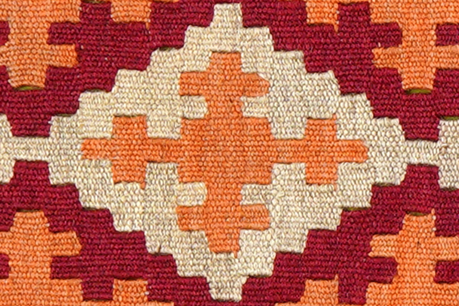 Kelim Gashgai — Handgefertigt, 65x45 cm, Rot, 100% Virgin Wool | View 6