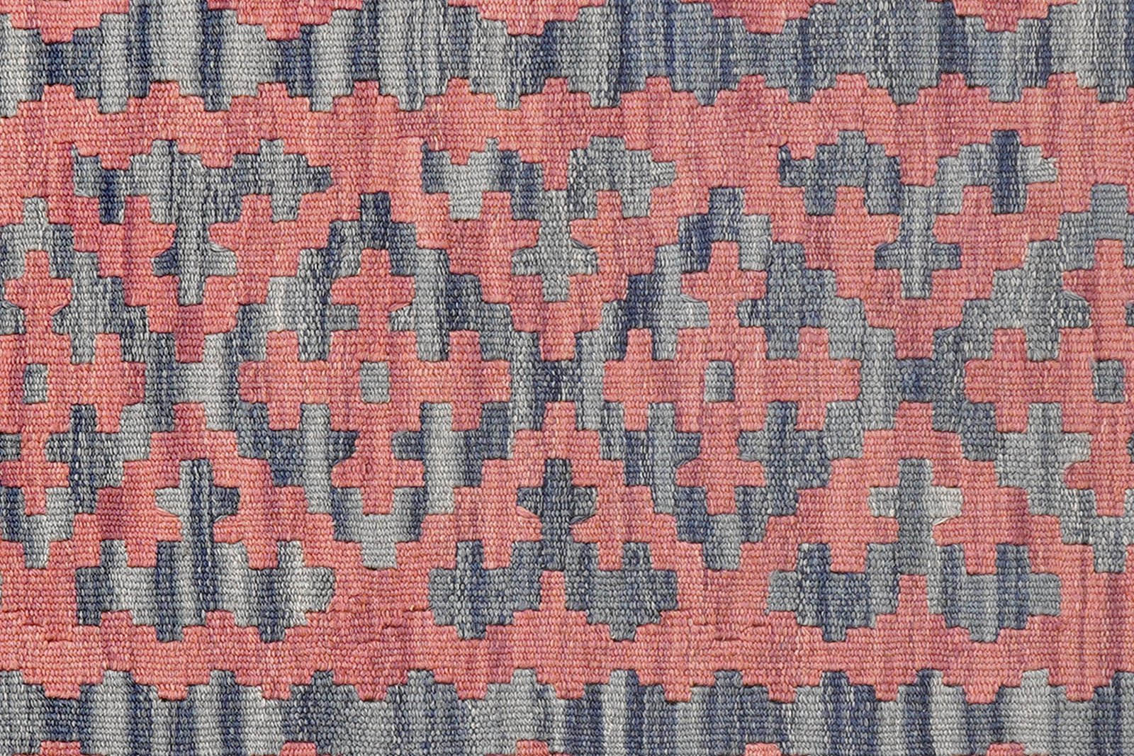 Kelim Gashgai — Handmade, 85x122 cm, Pink, 100% Virgin Wool | View 5