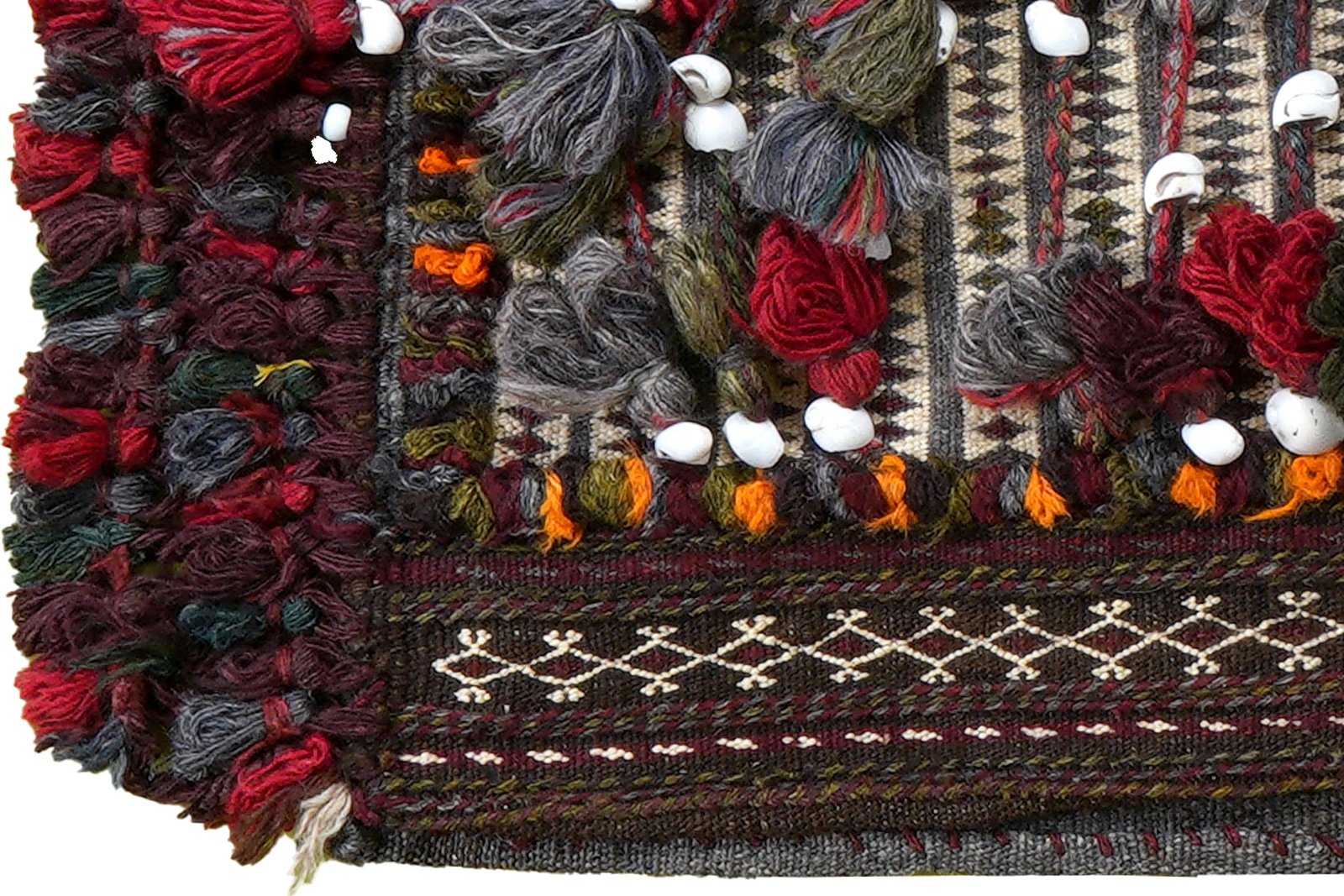Tasche — Handmade, 74x44 cm, Multicolor, 100% Virgin Wool | View 4