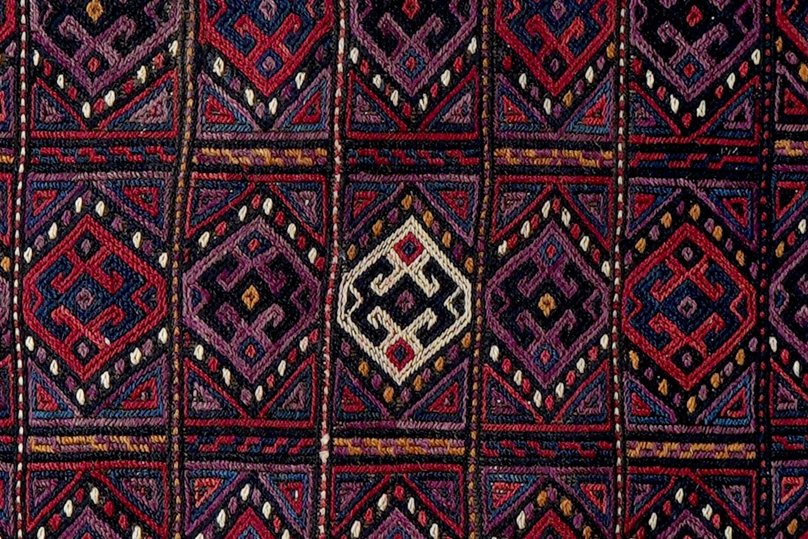 Sumak Shahsavan — Handmade, 75x93 cm, Multicolor, 100% Virgin Wool | View 5