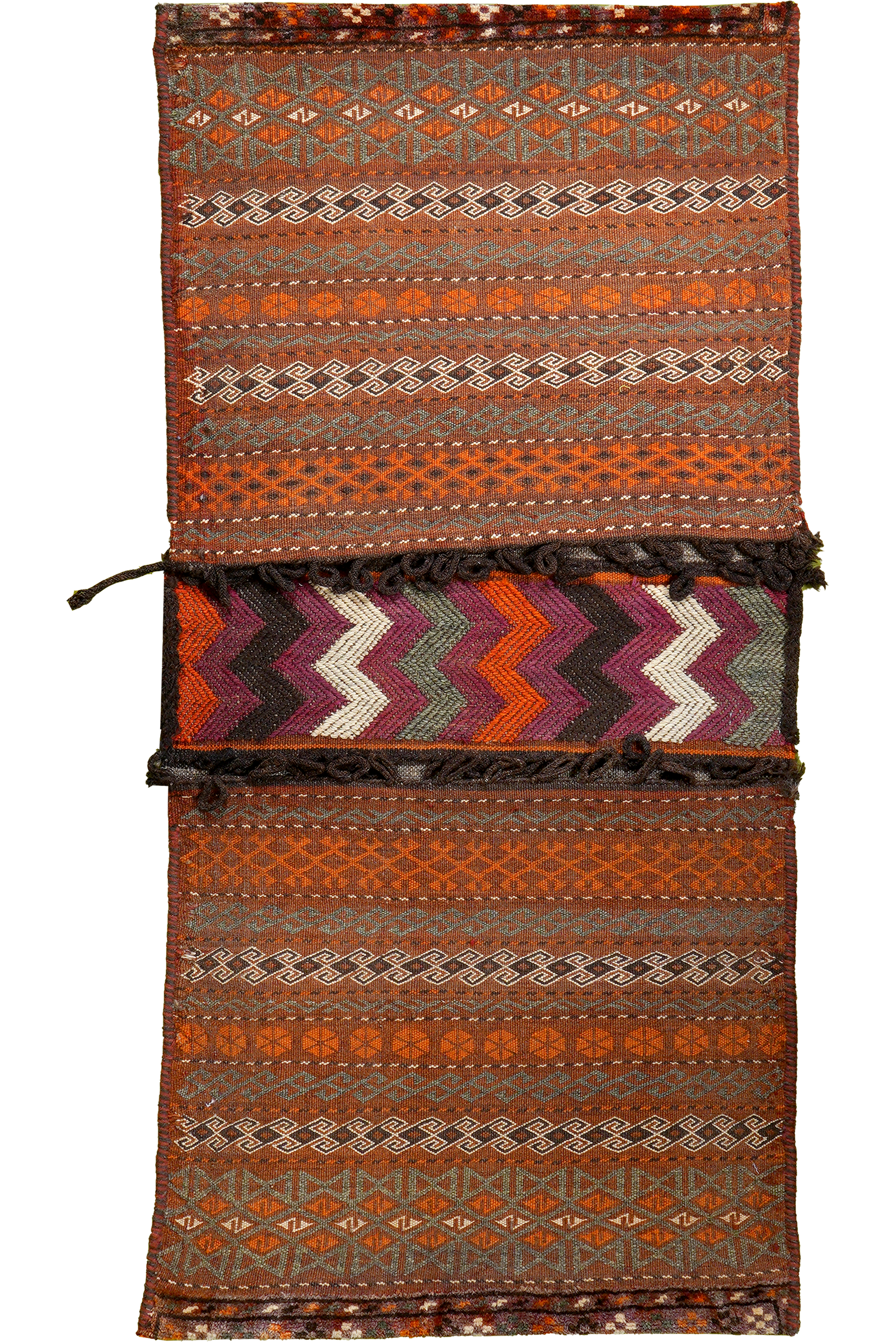 Khorjin — Handgefertigt, 121x56 cm, Bunt, 100% Virgin Wool | Main view