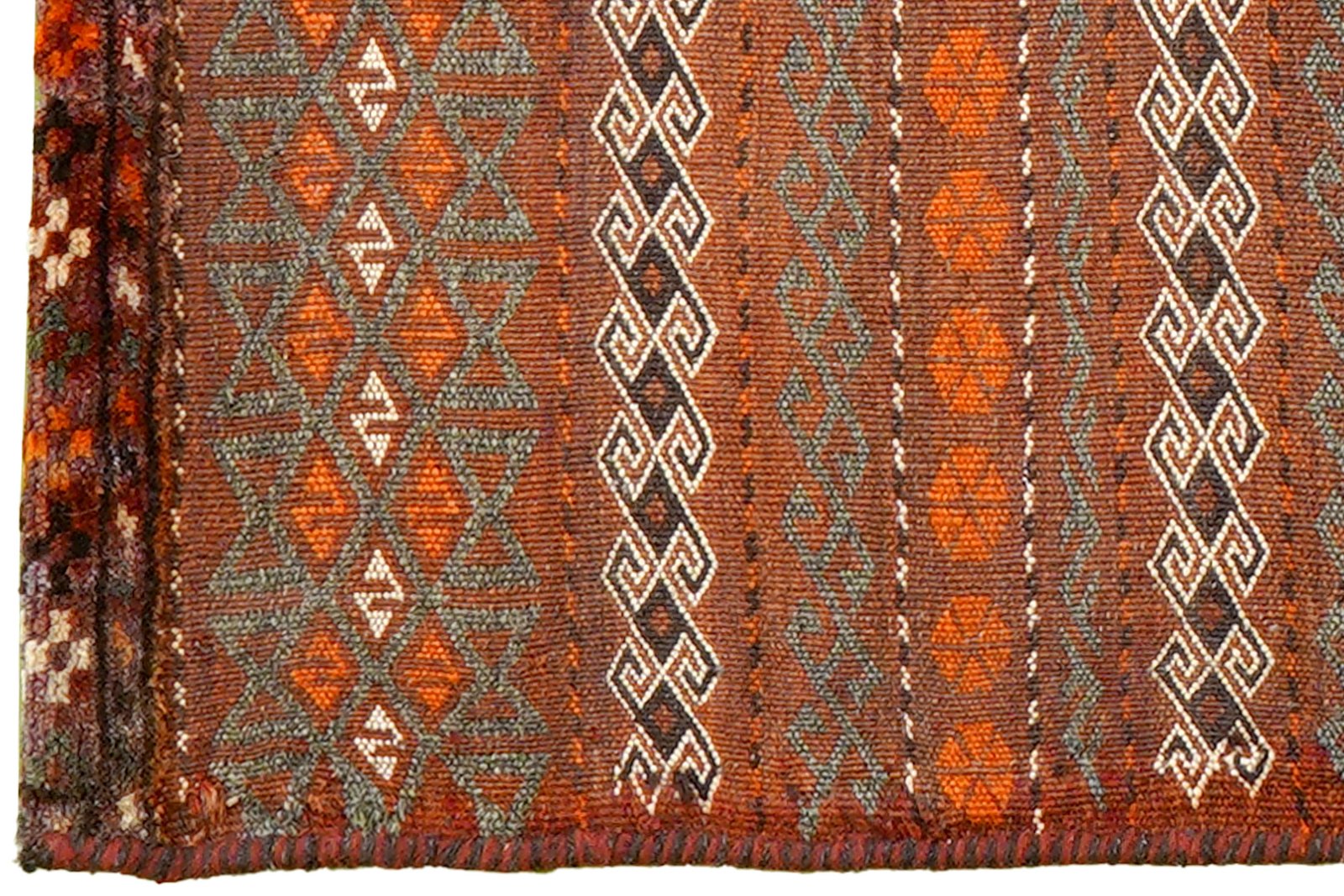 Khorjin — Handmade, 56x121 cm, Multicolor, 100% Virgin Wool | View 4