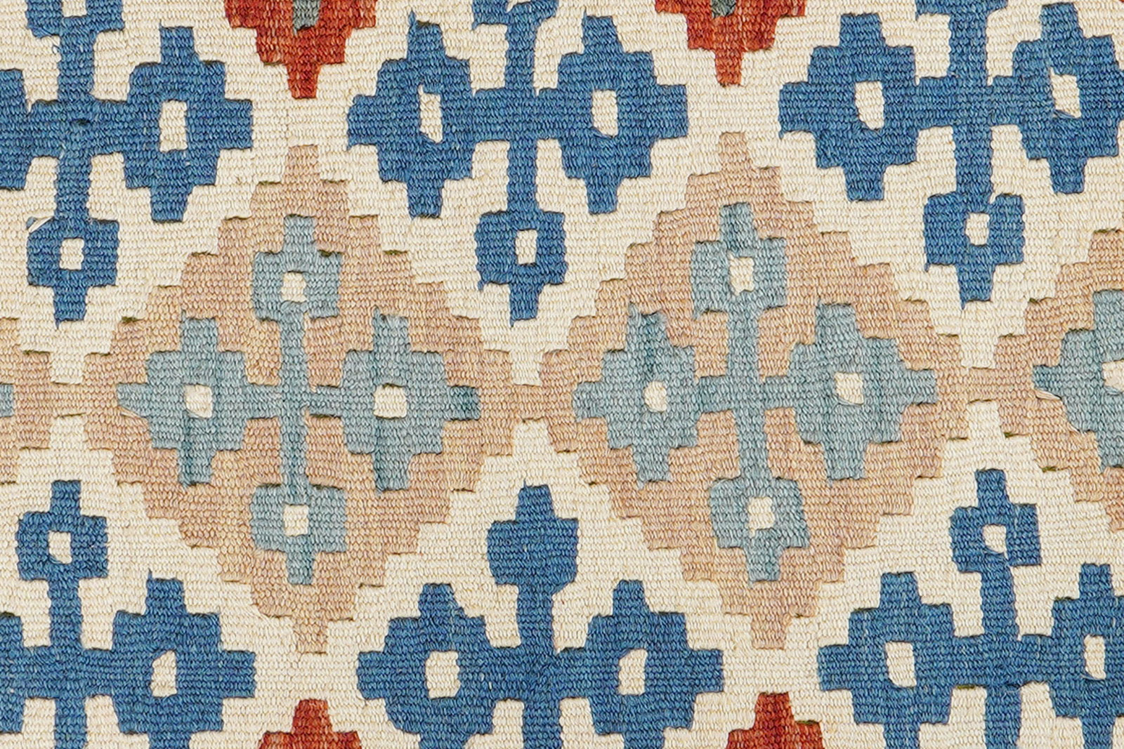 Kelim Gashgai — Handgefertigt, 123x87 cm, Bunt, 100% Virgin Wool | View 6